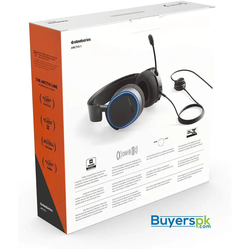 Steelseries Arctis 5 Gaming Headset Pubg Edition - Price in Pakistan Steelseries Arctis 5 Gaming Headset Pubg Edition - Price in Pakistan